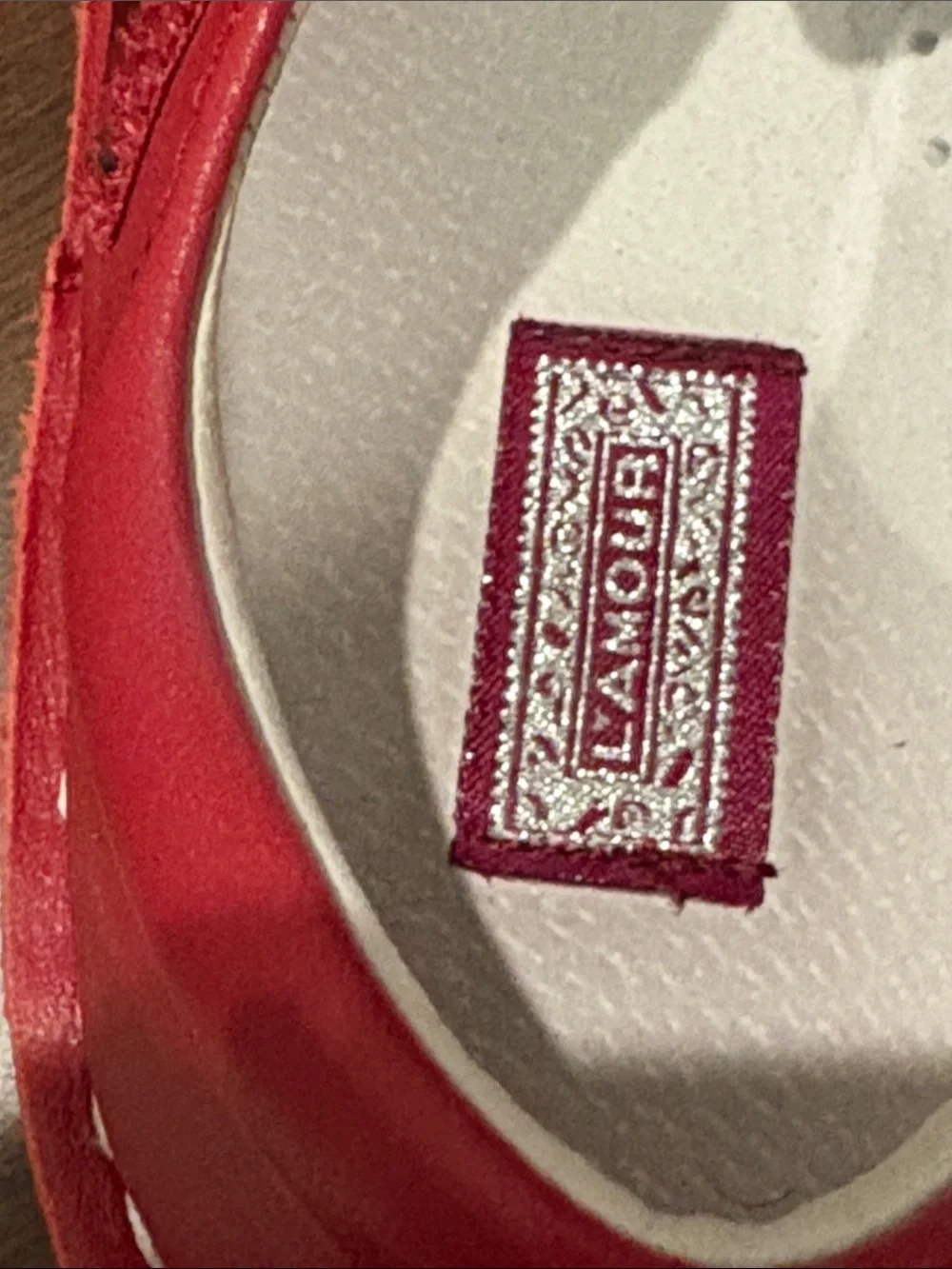 Lamour Red Mary Jane Shoes Size Youth3